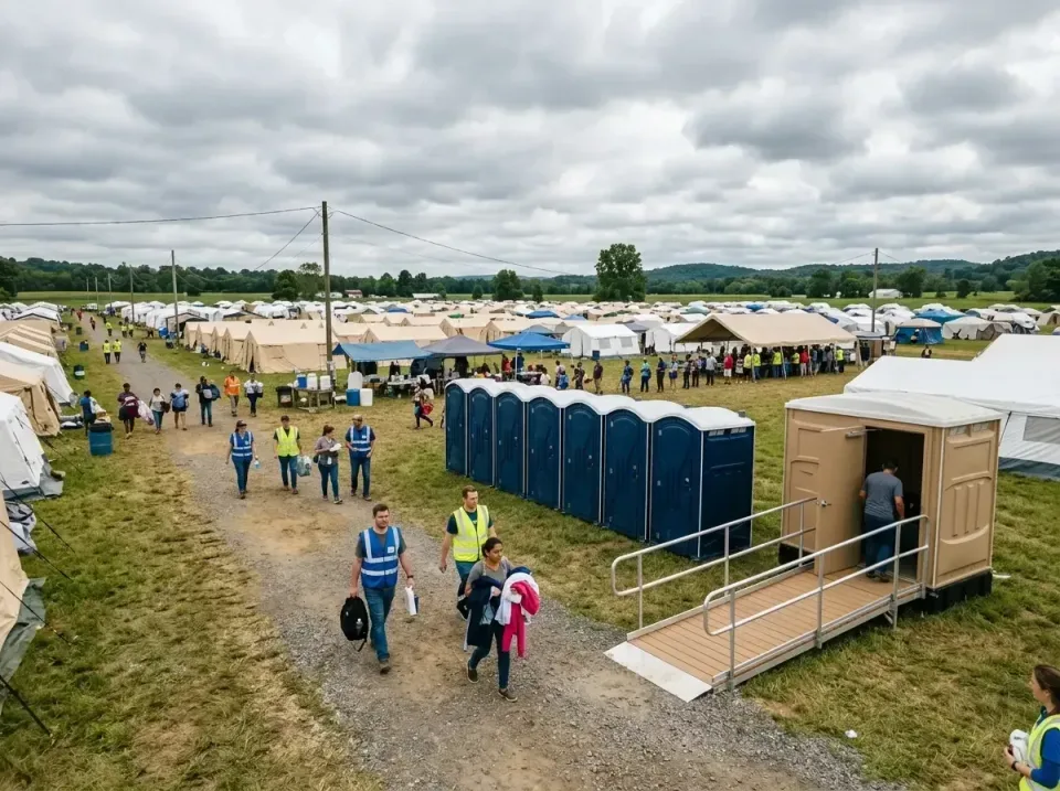 disaster-relief-camp-restrooms-010 — frequently asked questions, Dumpster & Portable Bathrooms Rental in Mountain Green, UT